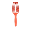 OLIVIA GARDEN FINGERBRUSH COMBO ON THE ROAD HAIR BRUSH ORANGE DREAM