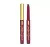 PUPA SPARKLING ATTITUDE LIP COLOR LIP COLOR 002 BURGUNDY ATTITUDE