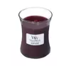 WOODWICK MEDIUM JAR CANDLE SCENTED CANDLE BLACK CHERRY 275G