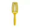 OLIVIA GARDEN FINGERBRUSH COMBO IT'S A 90'S PARTY HAIRBRUSH SWEET LEMONADE