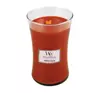 WOODWICK LARGE JAR CANDLE SCENTED CANDLE PUMPKIN PRALINE 610G 