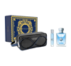 VERSACE POUR HOMME SET EAU DE TOILETTE SPRAY 100ML + 10ML + COSMETIC BAG