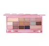 I HEART REVOLUTION CHOCOLATE EYESHADOW PALETTE PINK FIZZ 22G 