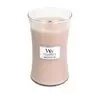 WOODWICK LARGE JAR CANDLE SCENTED CANDLE VANILLA AND SEA SALT 610G