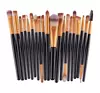 A SET OF PROFESSIONAL MAKEUP BRUSHES 20 PCS