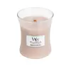 WOODWICK MEDIUM JAR CANDLE SCENTED CANDLE VANILLA & SEA SALT 275G