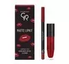 GOLDEN ROSE MATTE LIPKIT SCARLET RED