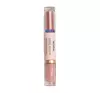 MOIRA TOTAL MATCH DUAL-ENDED LIQUID EYESHADOW 02 PEACHES&CREAM 3G