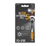 BIC HYBRID FLEX5 MEN'S RAZOR + 1 CARTRIDGE