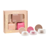 Paese wet contouring set in cool tone blush + highlighter + bronzer