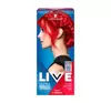 SCHWARZKOPF LIVE ULTRA BRIGHTS OR PASTEL SEMI PERMANENT HAIR DYE 092 INTENSE RED