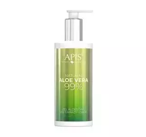 APIS NATURAL ALOE VERA FACE AND BODY GEL WITH ALOE 300ML