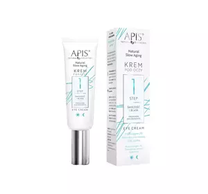 APIS NATURAL SLOW AGING EYE CREAM STEP 1 15ML