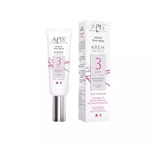 APIS NATURAL SLOW AGING EYE CREAM STEP 3 15ML