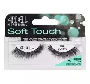 ARDELL SOFT TOUCH FALSE EYELASHES ON STRIP 152 BLACK