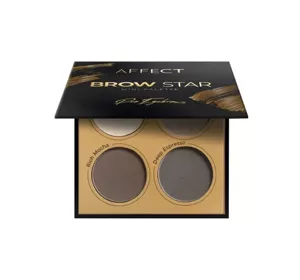 Affect Brow Star Mini Palette of Pressed Eyebrow Shadows 4x2g