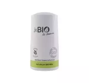 BEBIO NATURAL DEODORANT ROLL ON BAMBOO AND LEMONGRASS 50ML