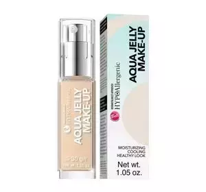 BELL HYPOALLERGENIC AQUA JELLY MAKE UP FOUNDATION JELLY-LIKE TEXTURE 03 CREAMY NATURAL 30G