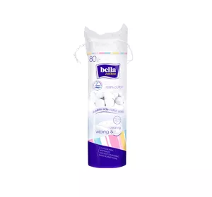 BELLA COTTON COSMETIC PADS 80 PCS