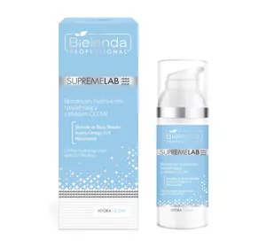 BIELENDA PROFESSIONAL SUPREMELAB HYDRA GLOW OIL-FREE HYDRATING HYDRO-CREAM WITH GLOW EFFECT 50ML