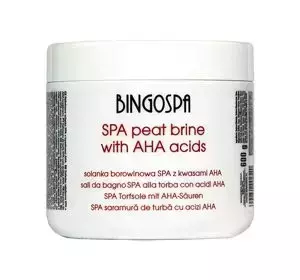 BINGOSPA SPA PEAT BRINE WITH AHA ACIDS 600G