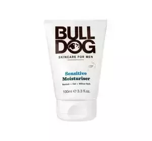 BULLDOG SENSITIVE MOISTURISER CREAM FOR SENSITIVE SKIN 100ML