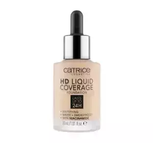 CATRICE HD LIQUID COVERAGE FOUNDATION 010 LIGHT BEIGE 30ML