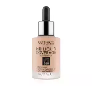 CATRICE HD LIQUID COVERAGE LIQUID FOUNDATION 020 ROSE BEIGE 30ML