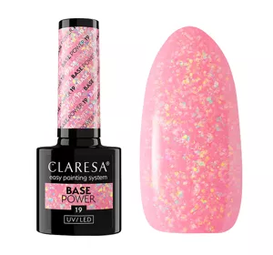 CLARESA BASE POWER UV/LED BASE COAT 19 5G