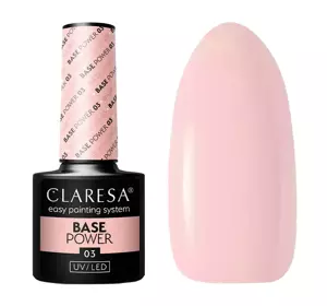 CLARESA BASE POWER UV/LED BASE COAT 3 5G