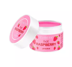 CLARESA SAUCY LIPS LIP SCRUB HOT RASPBERRY 15G