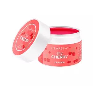 CLARESA SAUCY LIPS LIP SCRUB SHY CHERRY 15G