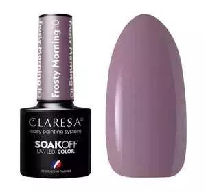 CLARESA SOAK OFF HYBRID NAIL POLISH FROSTY MORNING 10 5G