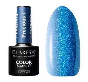 CLARESA SOAK OFF HYBRID NAIL POLISH PRECIOUS 1 5G