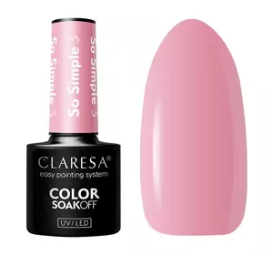 CLARESA SOAK OFF HYBRID NAIL POLISH SO SIMPLE 3 5G