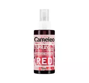 DELIA CAMELEO SPRAY & GO COLOUR HAIR SPRAY RED 150ML