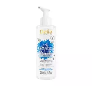 DELIA EKOFLORIST MOISTURIZING MILK FOR FACE EYE AND LIP MAKE-UP REMOVAL 200ML