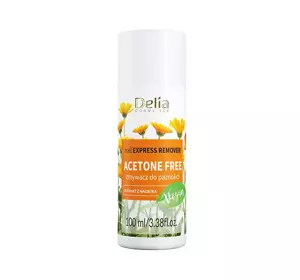 DELIA EXPRESS NAIL POLISH REMOVER ACETON FREE 100 ML