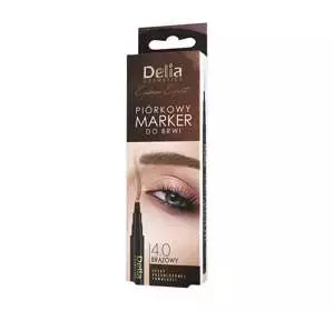 DELIA EYEBROW EXPERT FEATHER EYEBROW MARKER 4.0 BROWN