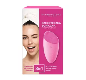 DERMOFUTURE SONIC FACIAL CLEANSING BRUSH