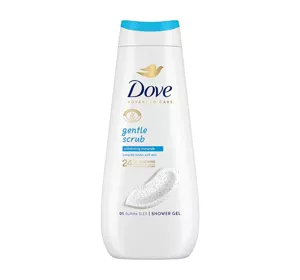 DOVE GENTLE SCRUB SHOWER GEL 400ML