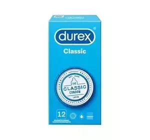 DUREX CLASSIC CONDOMS 12 PCS