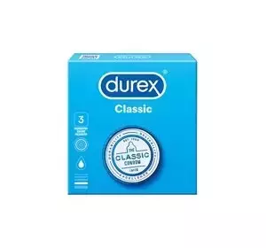 DUREX CLASSIC CONDOMS 3 PCS