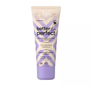 EVELINE BETTER THAN PERFECT FACE FOUNDATION 0.5 LIGHT BISCUIT 30ML