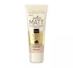 EVELINE SATIN MATT MATTIFYING FOUNDATION 103 NATURAL 30ML