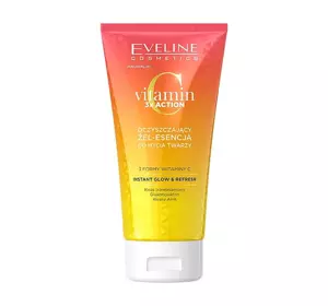 EVELINE VITAMIN C 3X ACTION PURIFYING FACE WASH GEL-ESSENCE 150ML