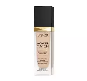 EVELINE WONDER MATCH LUXURIOUS SMOOTHING FOUNDATION 10 LIGHT VANILLA 30ML