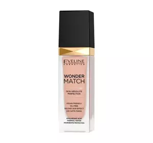 EVELINE WONDER MATCH LUXURIOUS SMOOTHING FOUNDATION 35 SUNNY BEIGE 30ML