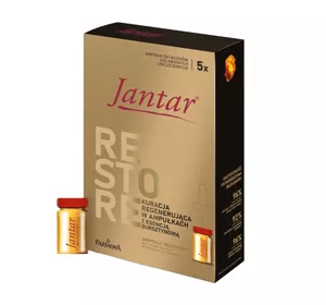 FARMONA JANTAR REGENERATING AMPOULE TREATMENT FOR DAMAGED HAIR WITH AMBER ESSENCE 25ML