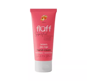 FLUFF SUPERFOOD HAND CREAM PEACH 50ML